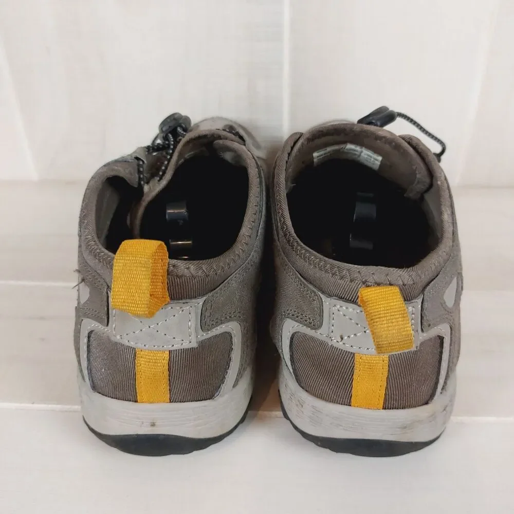 Eddie Bauer Arvada Water Sandals Mens 10 Brown Gray Bungee Trail Hiking Shoes